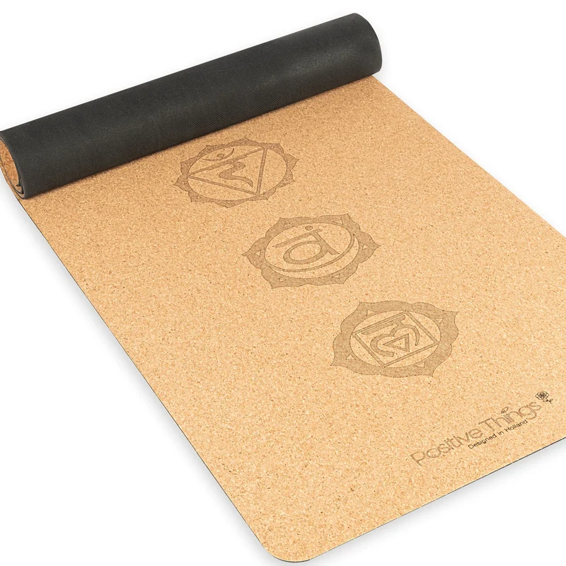 Chakras Cork Yoga Mat