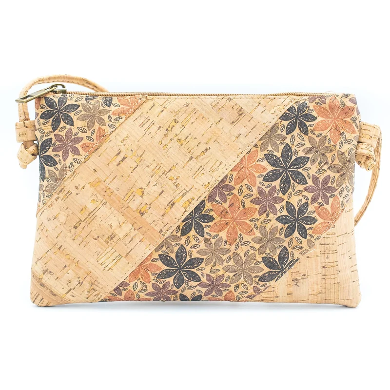 Cork Crossbody Messenger women Compact