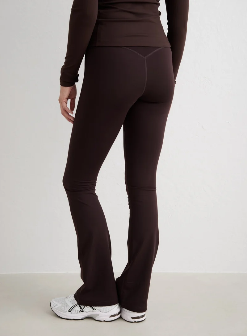 Cacao Warming Flare Tights