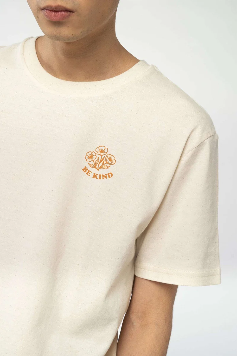 Be Kind Flower T-Shirt für Männer