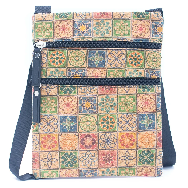 Various patterns Cork mobile phone bag crossbody bag