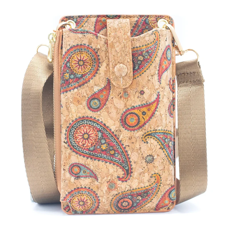 Natural Cork mobile phone bag